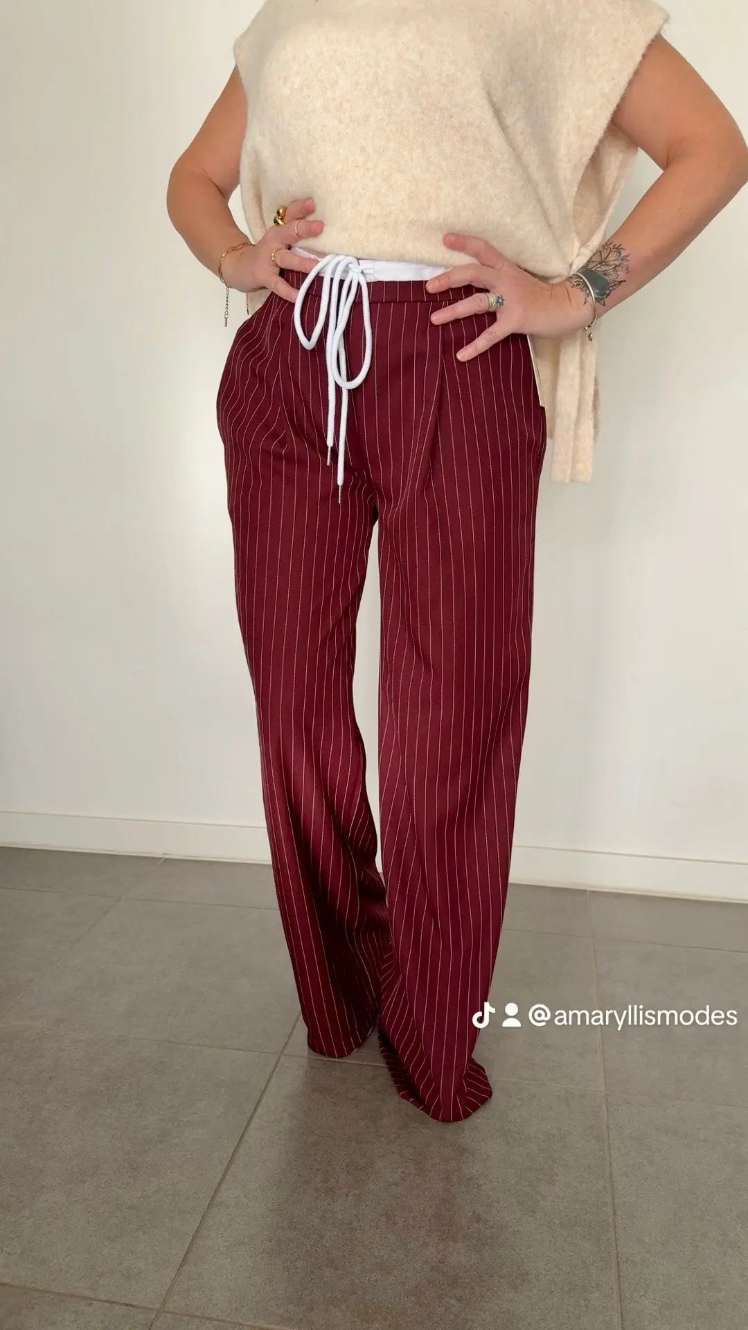 Pantalon Jeanne Amaryllis