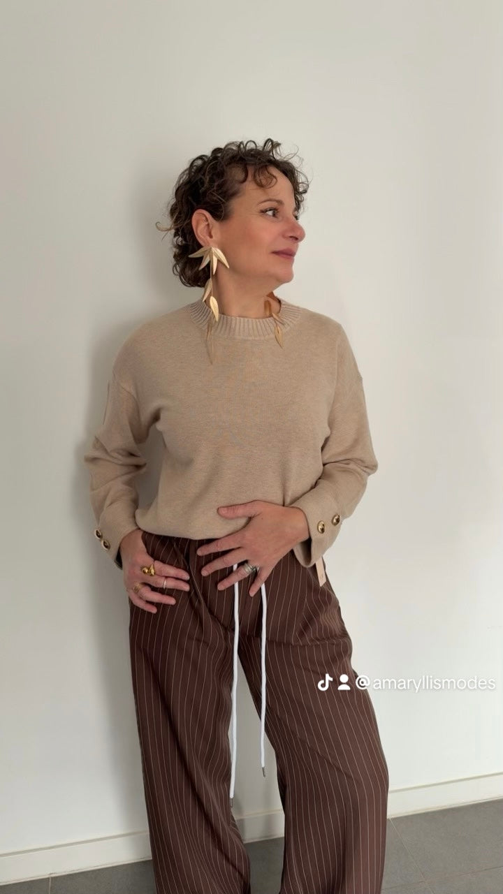 Pull Marie Amaryllis