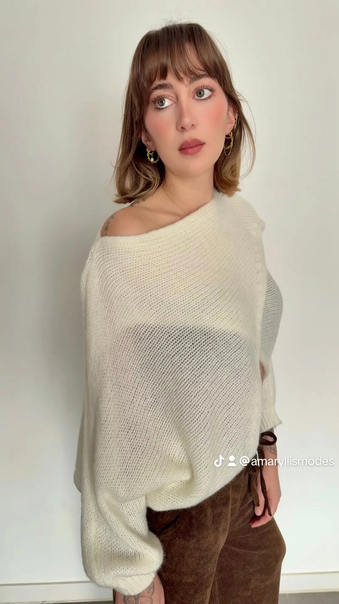 Pull Amandine Amaryllis