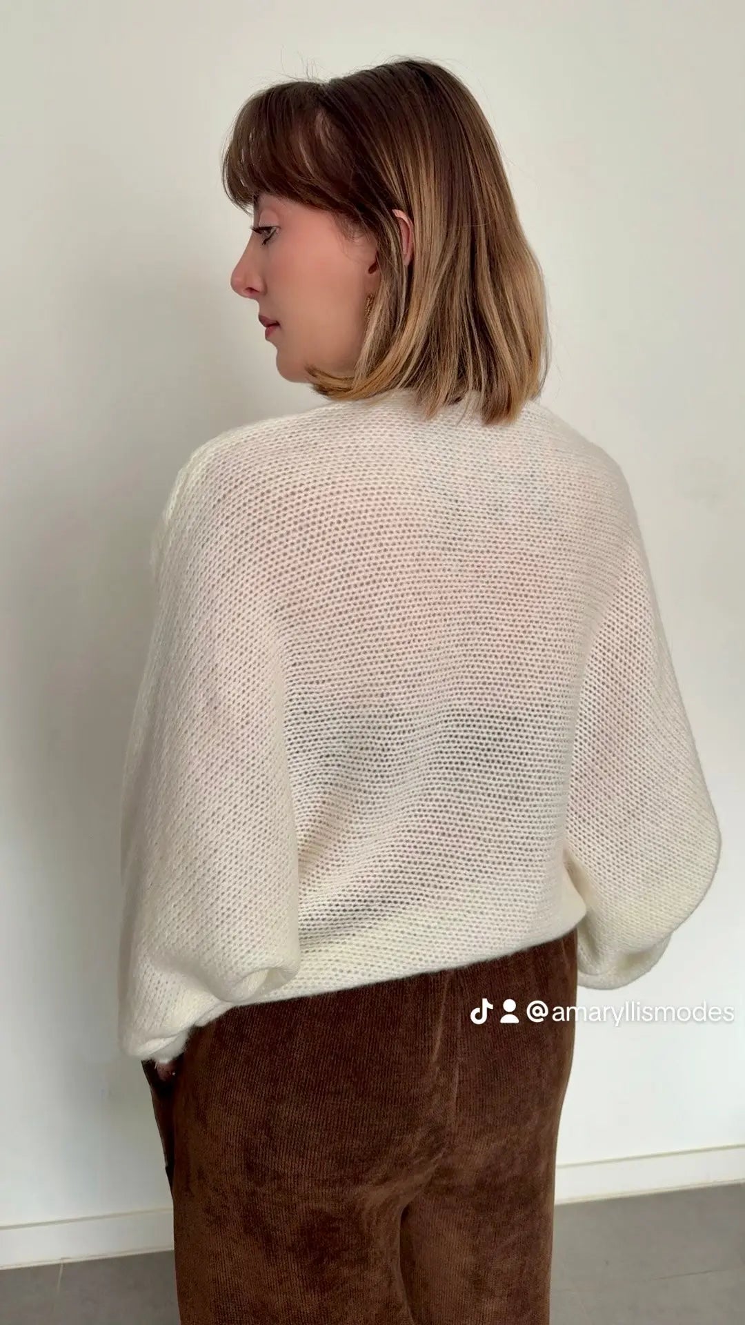 Pull Amandine Amaryllis