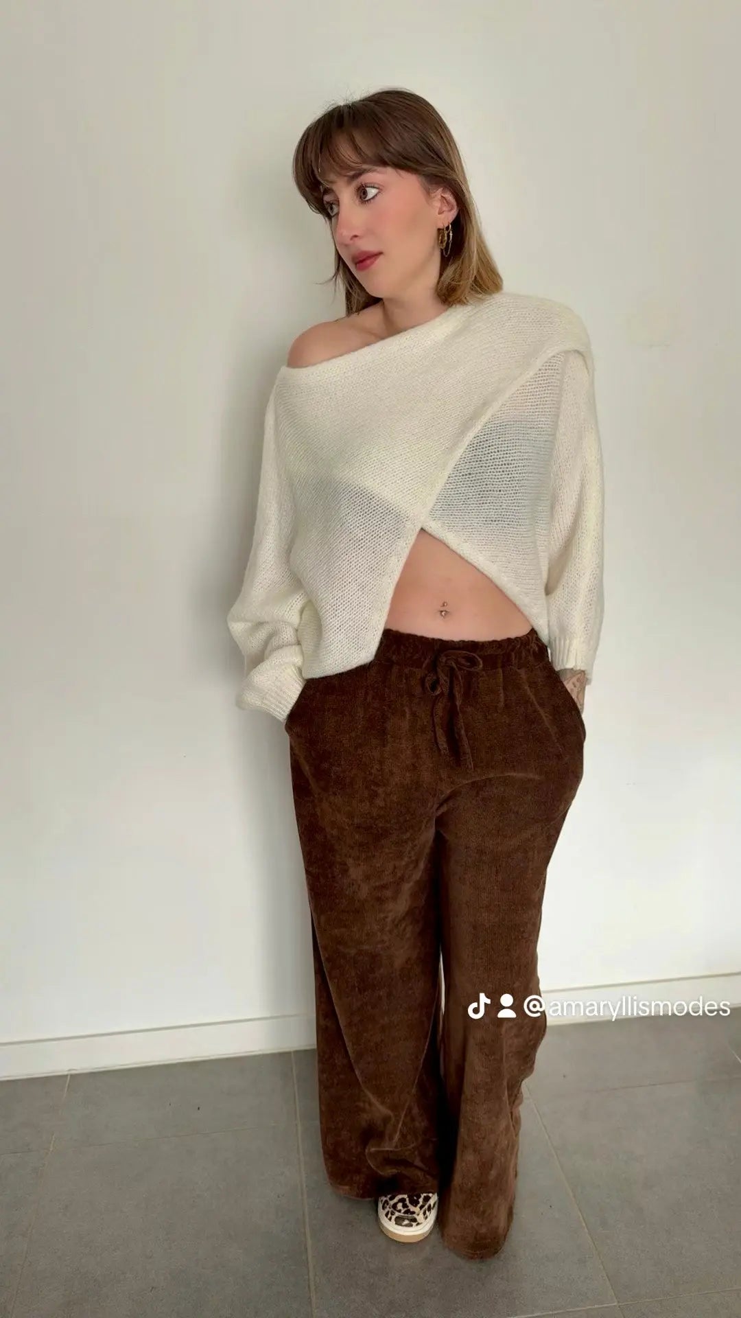 Pull Amandine Amaryllis