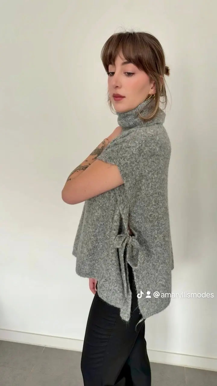 Pull sans manches Jacqueline Amaryllis