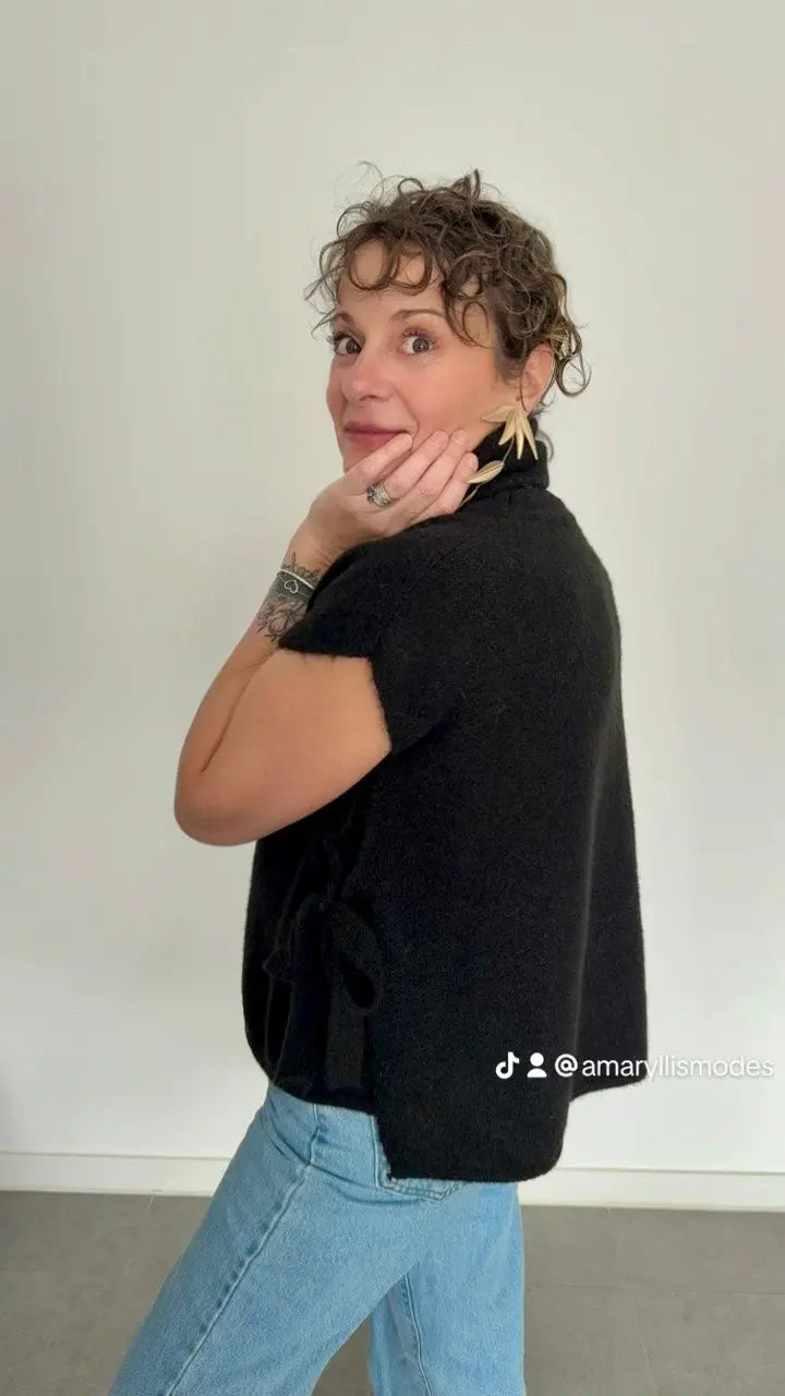 Pull sans manches Jacqueline Amaryllis