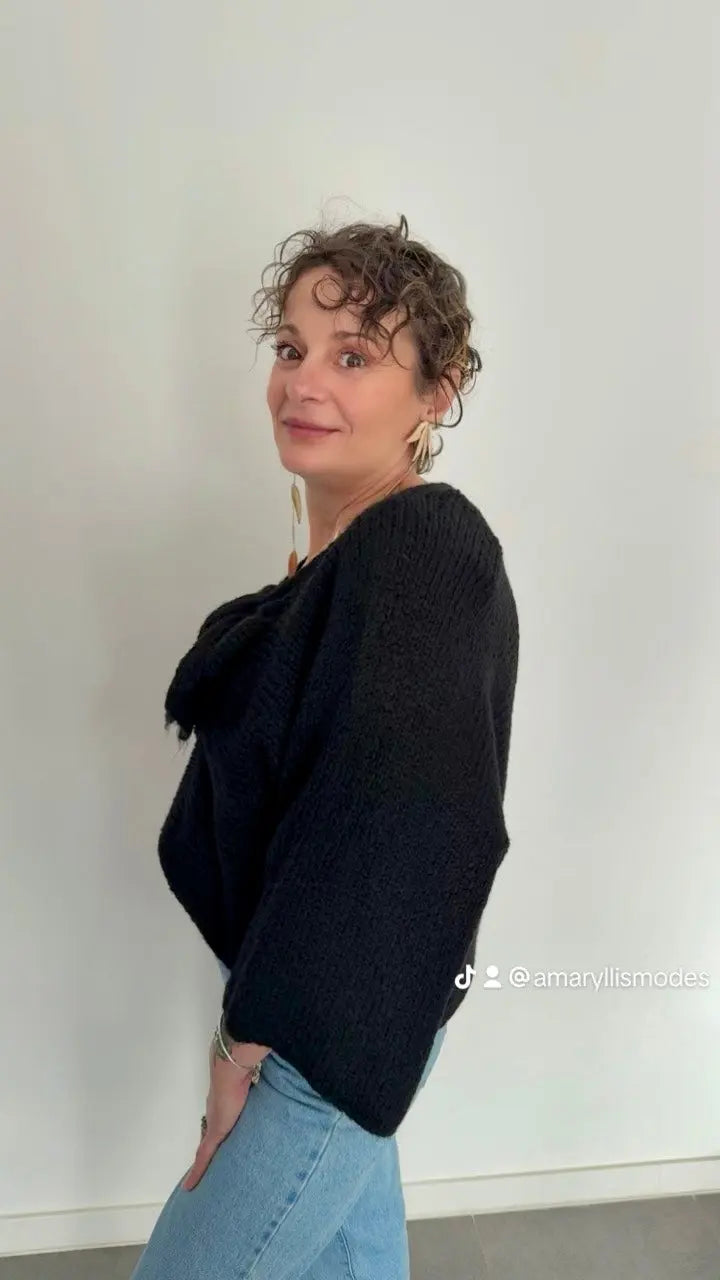 Pull nœud Marie-Claude Amaryllis