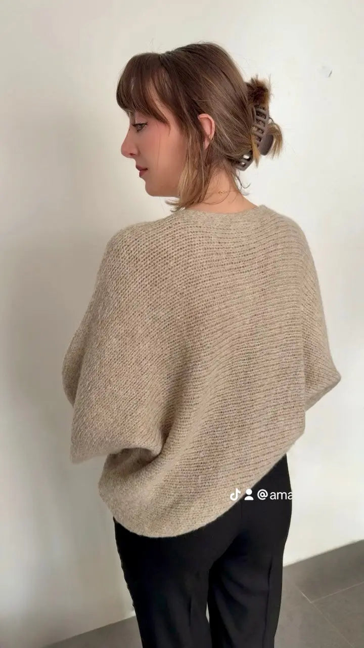 Pull nœud Marie-Claude Amaryllis